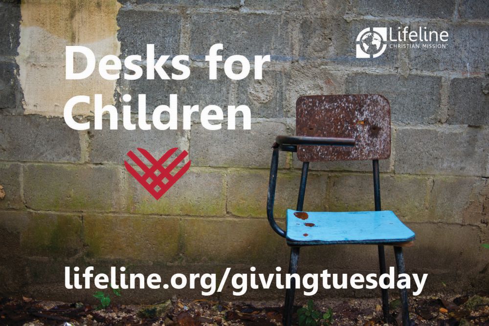 Desks for giving Tuesday