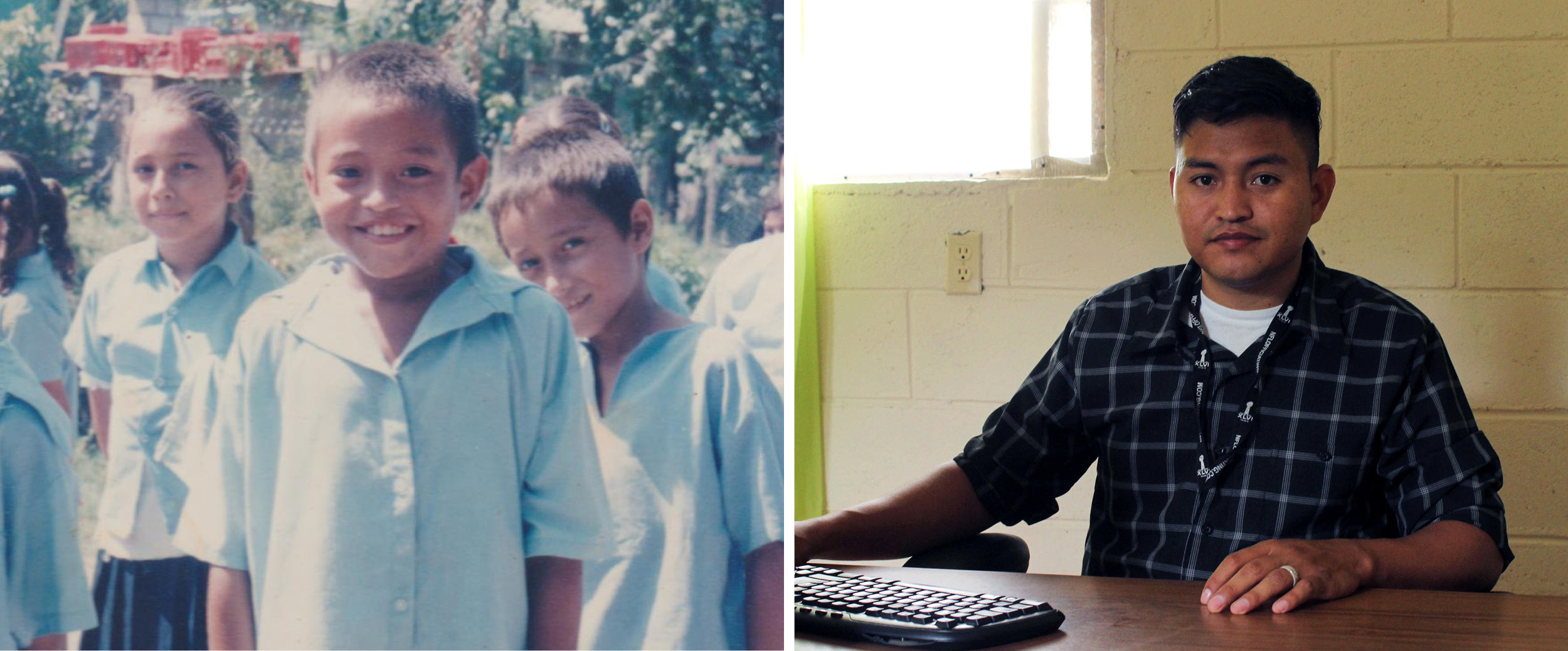 From sponsored child to principal collage