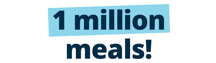 1 million meals!