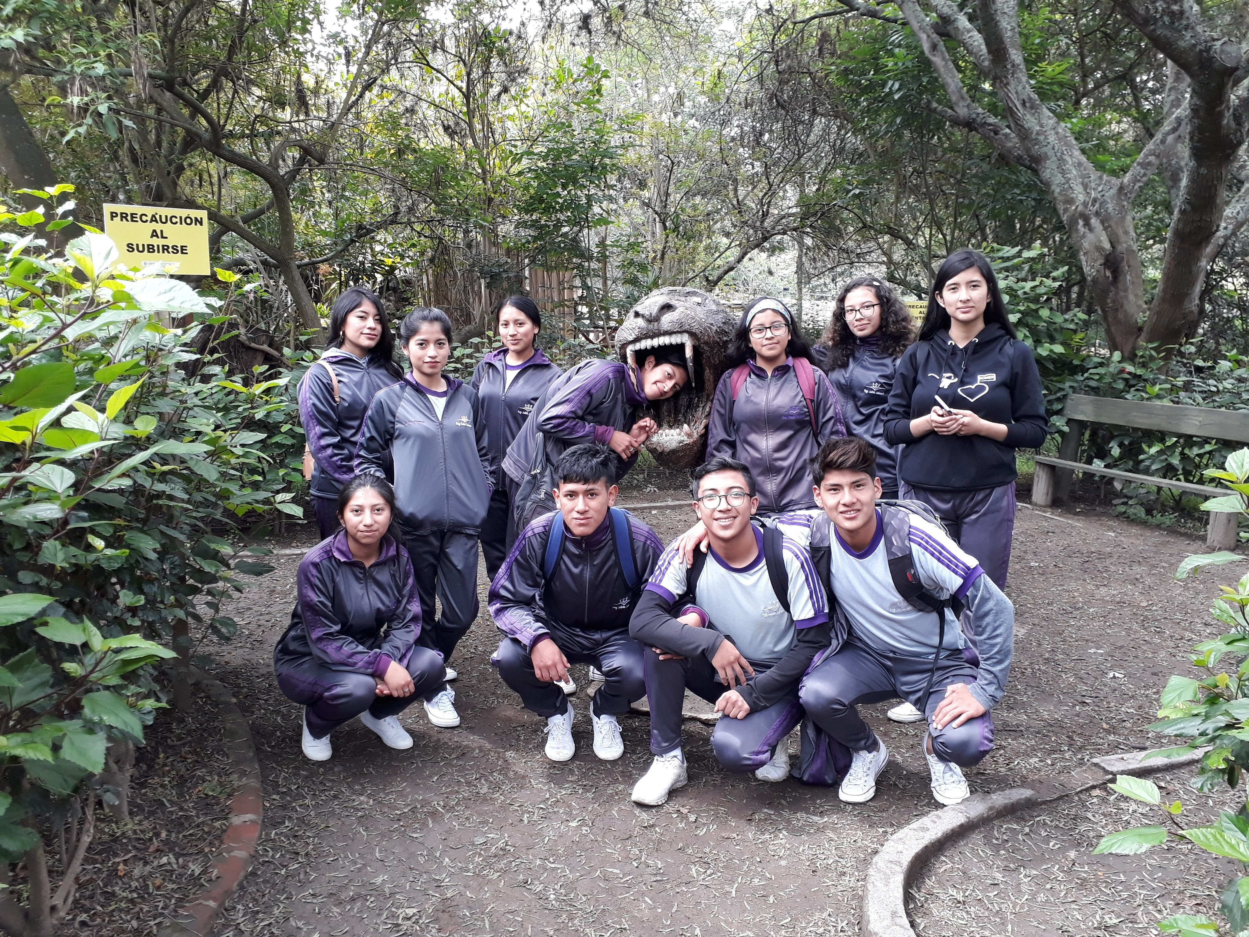 Photo of Graduates at the Zoo