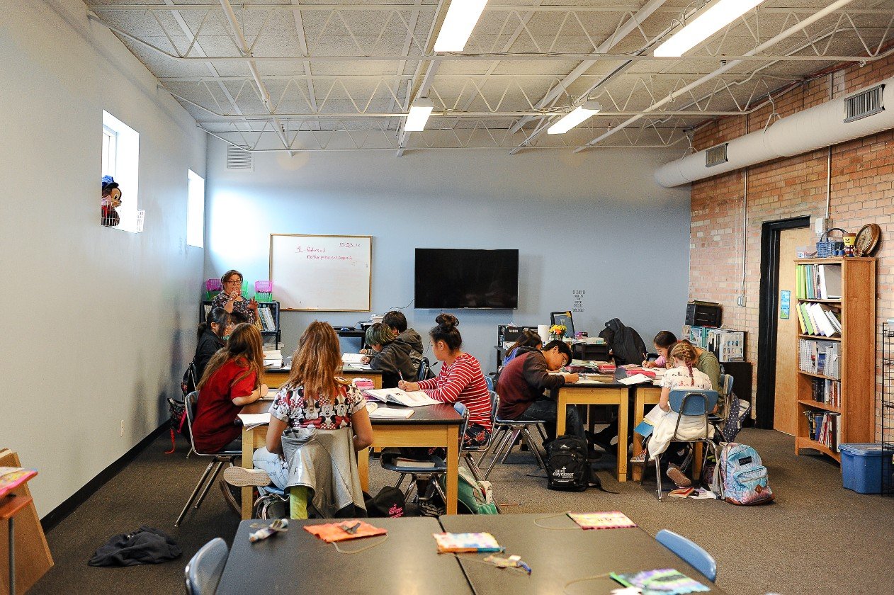 Classroom at Red Sands