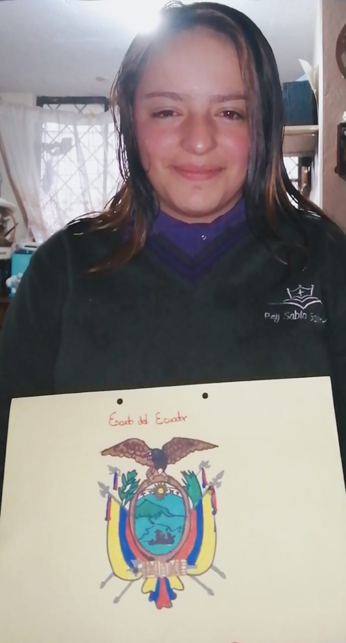 Photo of Alexandra, A 7th grade student in Ecuador