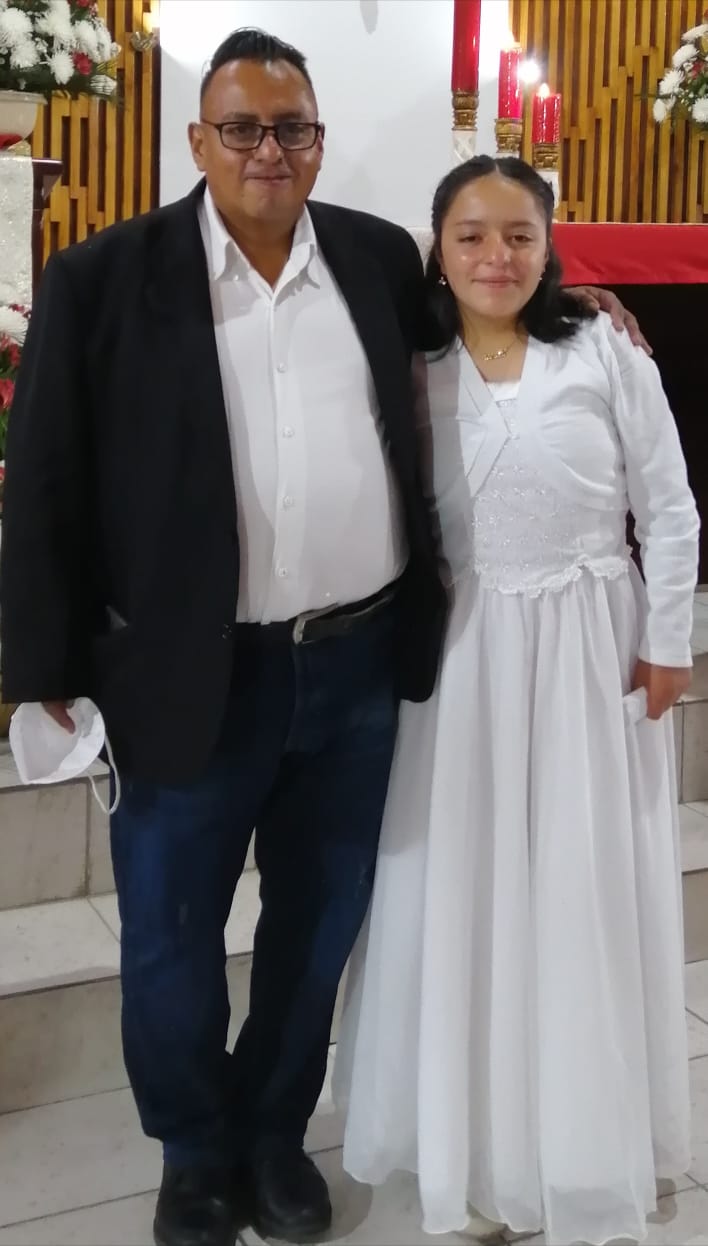 Photo of Alejandra and her Father