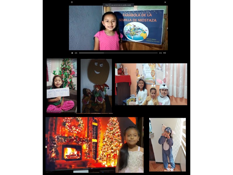 Photo of second grade class from christmas