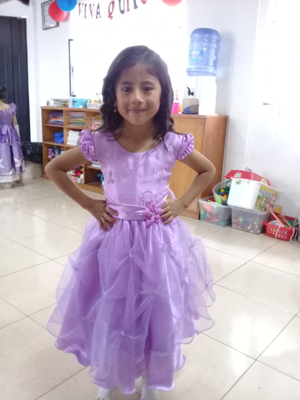 photo of Domenica, a girl in 1st grade in Ecuador