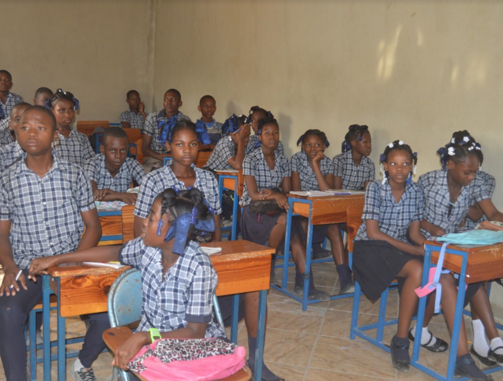 8th grade at Grand Goave