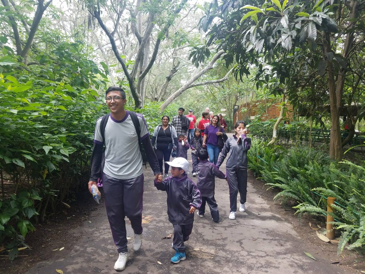 Photo of Graduates at the Zoo