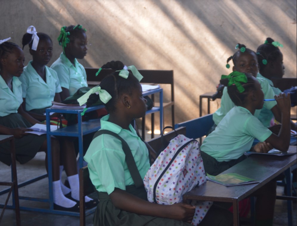 2nd grade at Leogane!