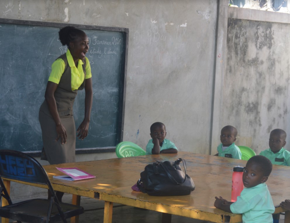 Preschool at Leogane!
