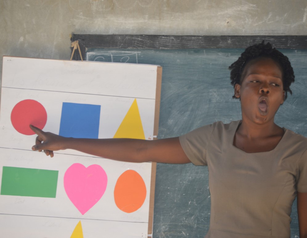 Teacher of Kindergarten Class at Leogane
